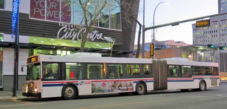 St Albert Transit New Flyer D60LF 813